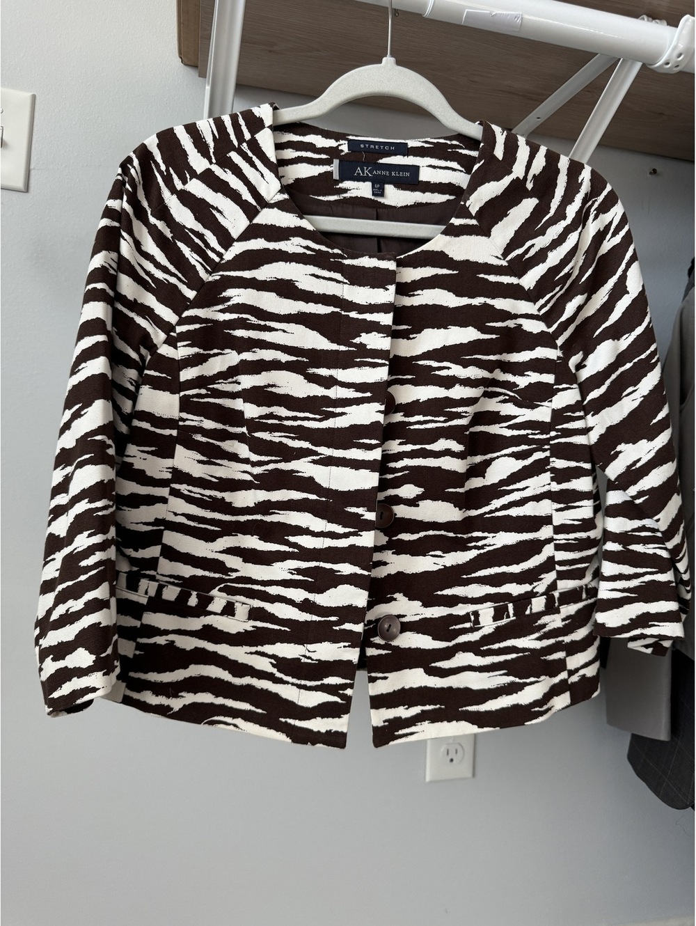 Anne Klein Zebra Blazer